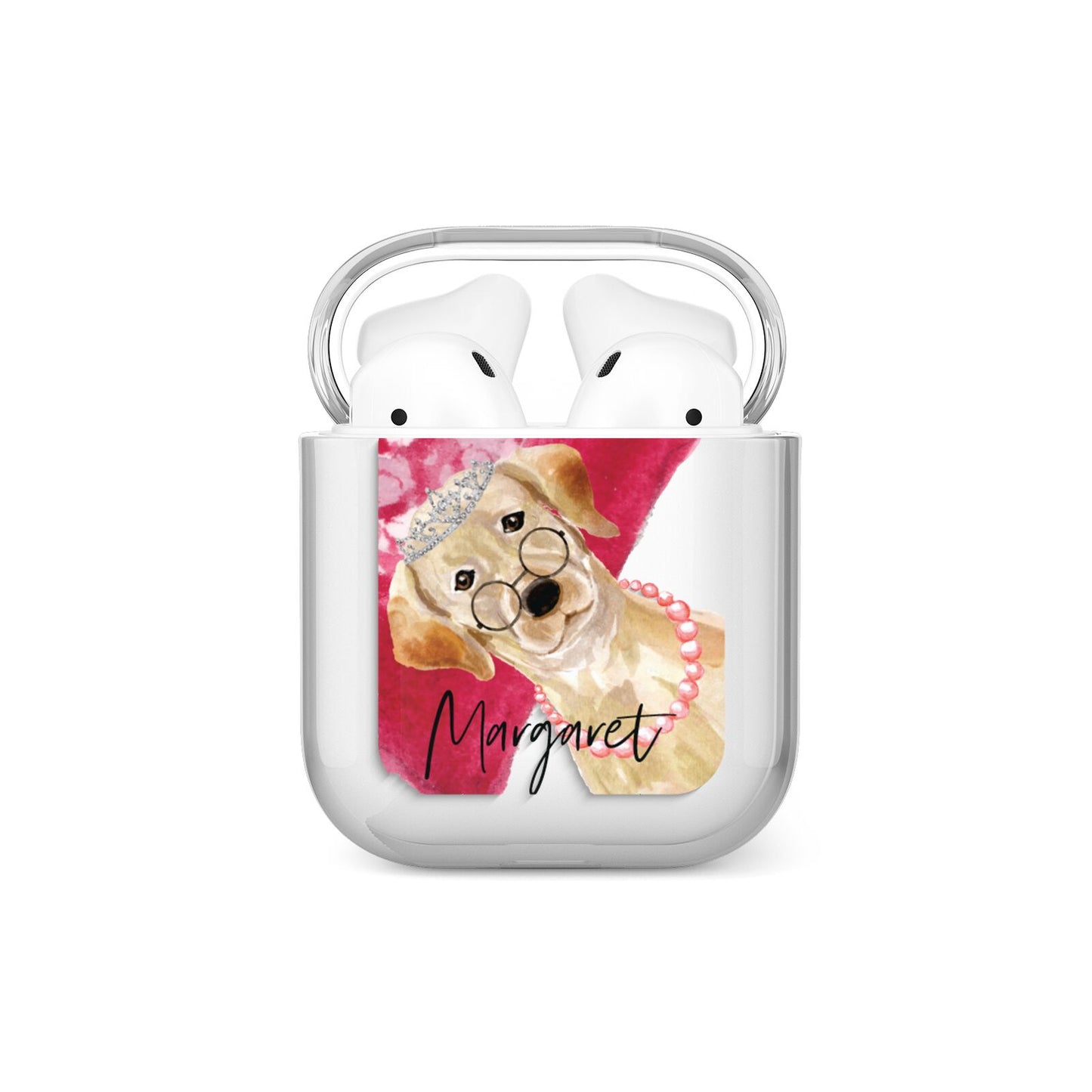 Personalised Golden Labrador AirPods Case