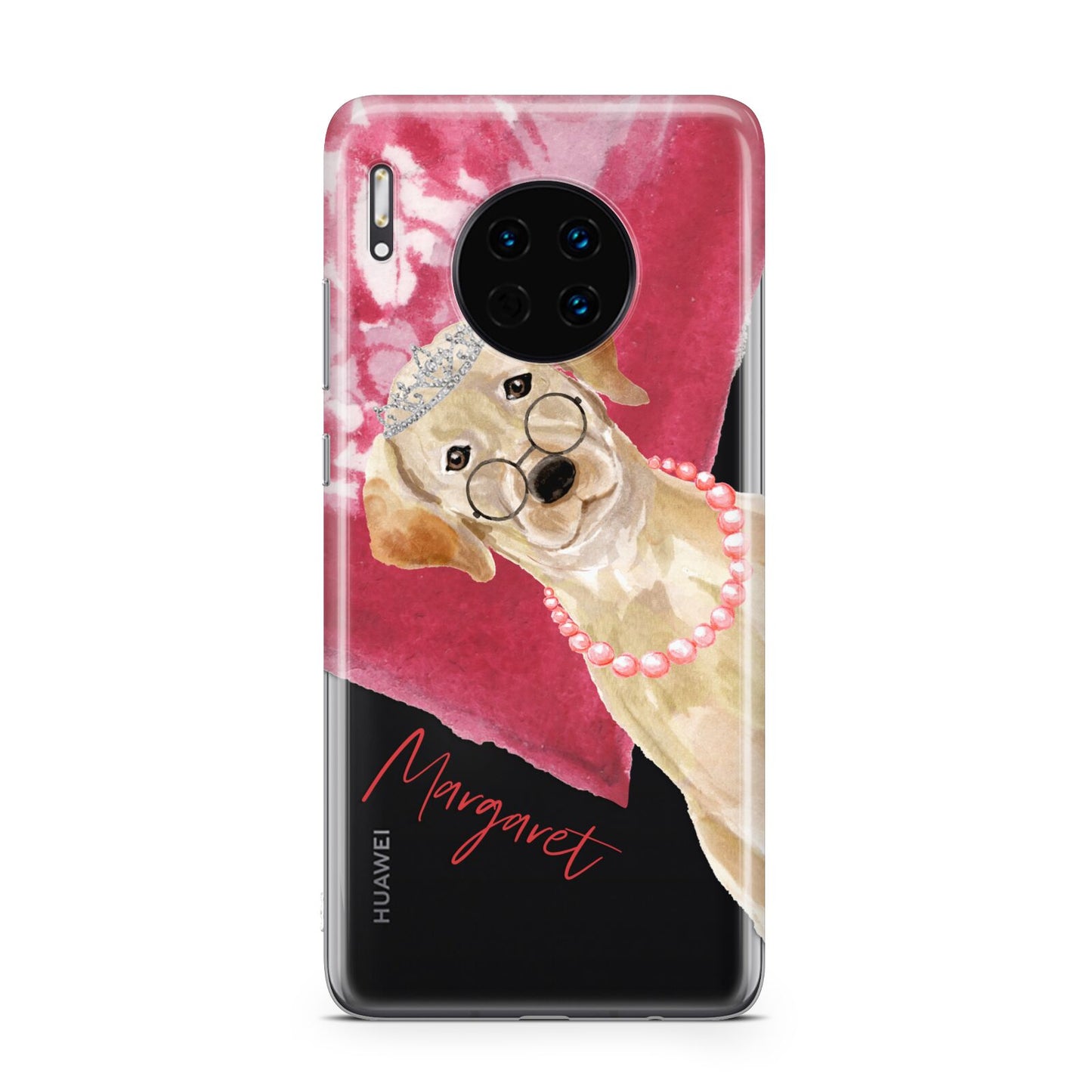 Personalised Golden Labrador Huawei Mate 30