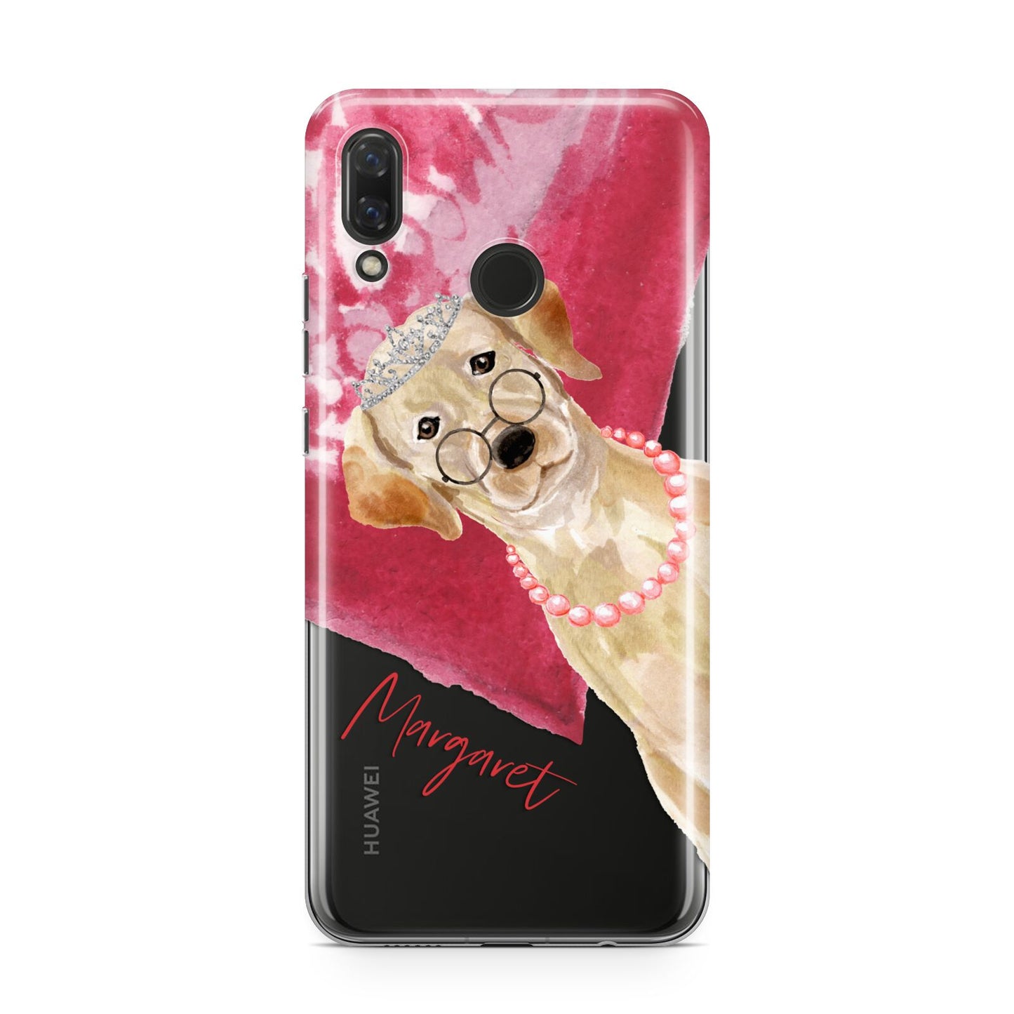 Personalised Golden Labrador Huawei Nova 3 Phone Case