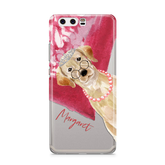 Personalised Golden Labrador Huawei P10 Phone Case