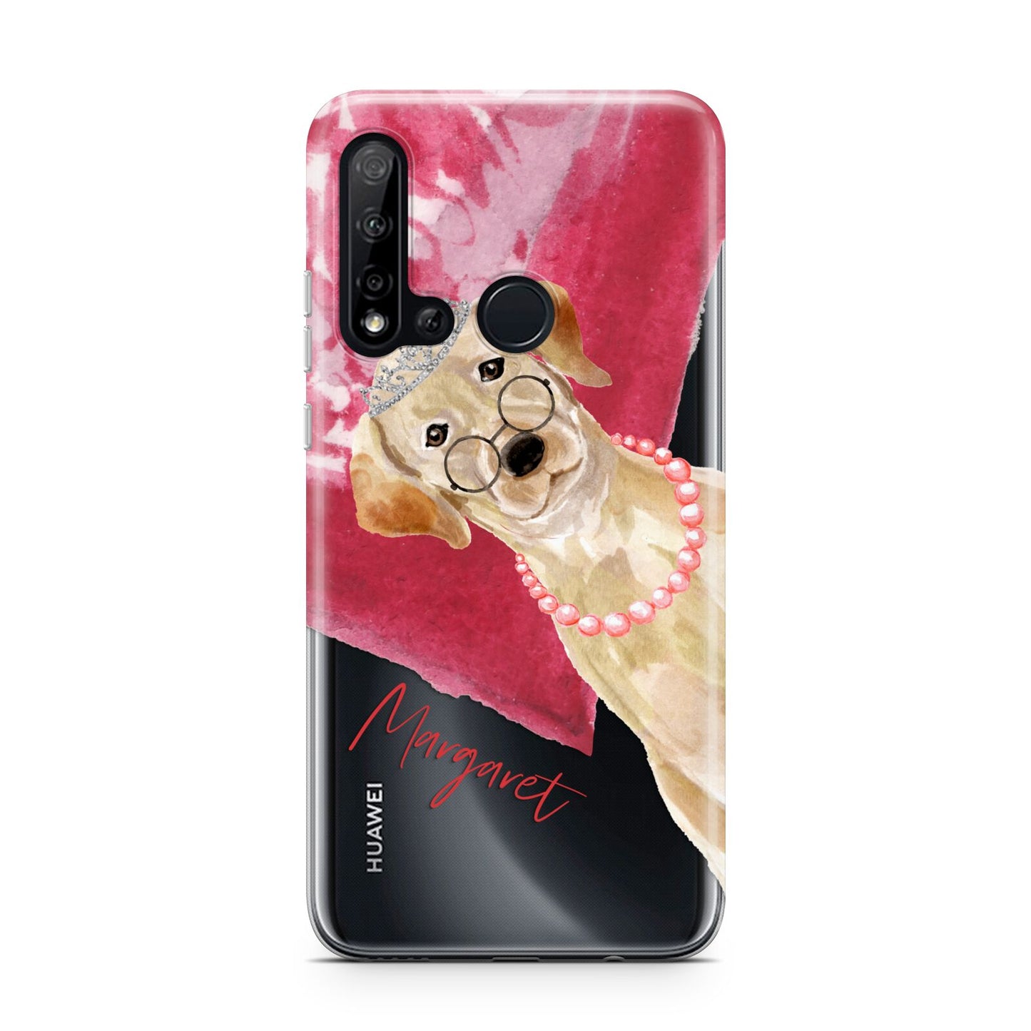 Personalised Golden Labrador Huawei P20 Lite 5G Phone Case