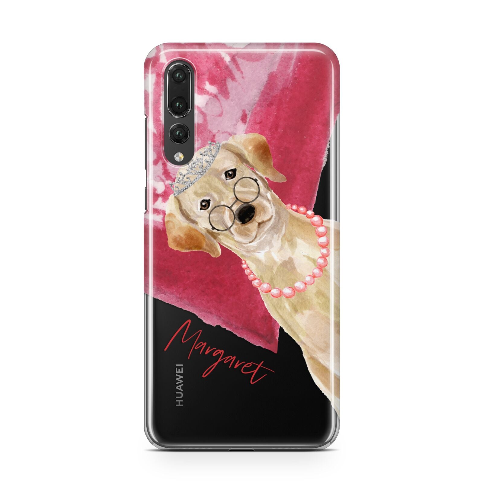 Personalised Golden Labrador Huawei P20 Pro Phone Case