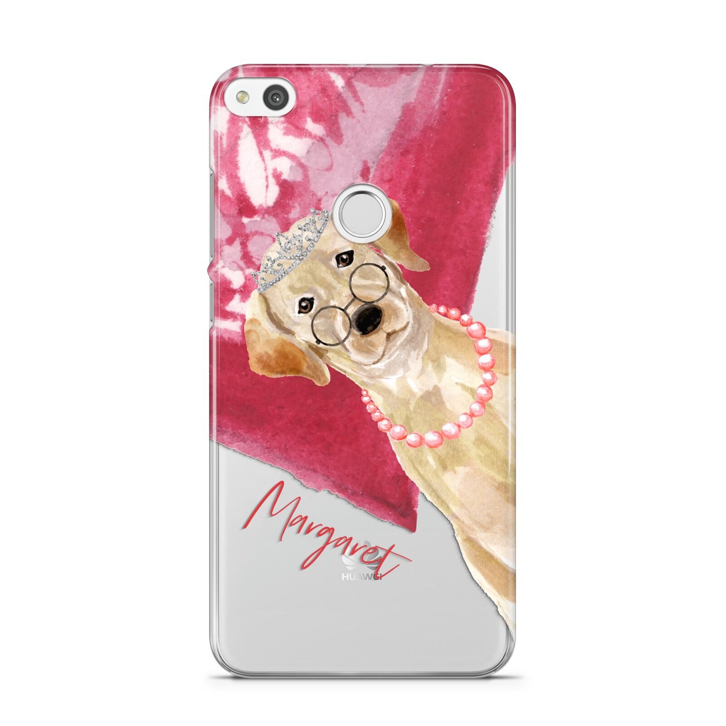 Personalised Golden Labrador Huawei P8 Lite Case