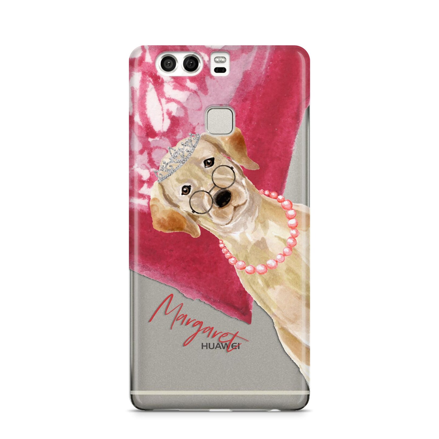 Personalised Golden Labrador Huawei P9 Case