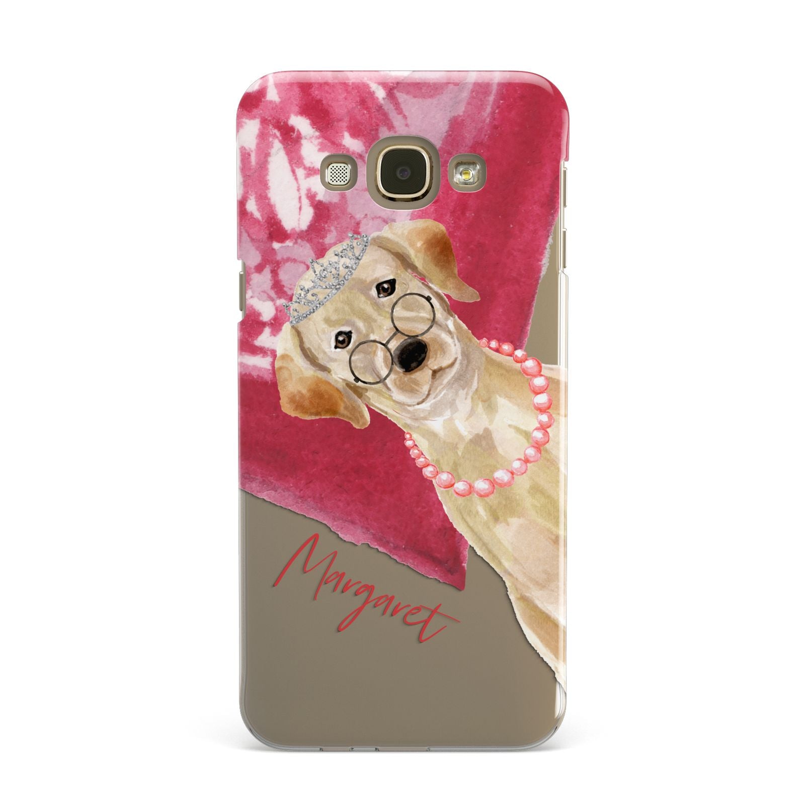 Personalised Golden Labrador Samsung Galaxy A8 Case