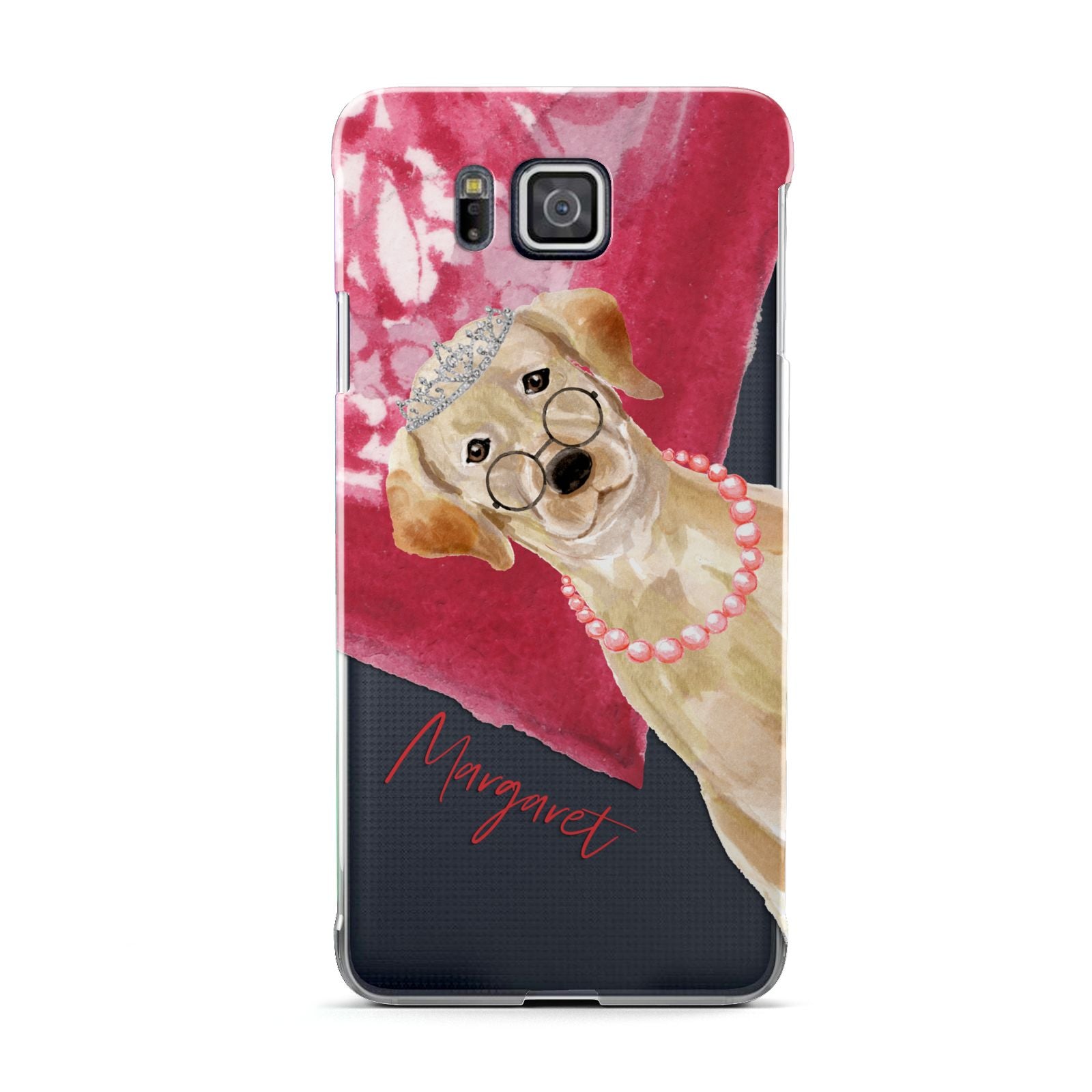 Personalised Golden Labrador Samsung Galaxy Alpha Case