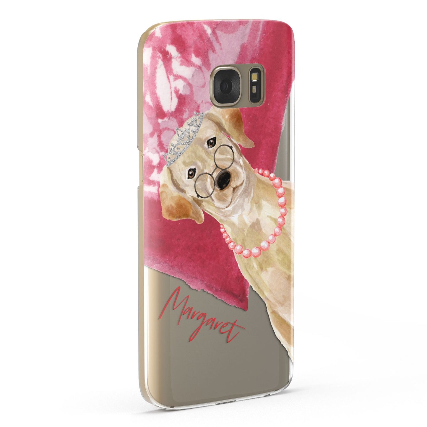 Personalised Golden Labrador Samsung Galaxy Case Fourty Five Degrees