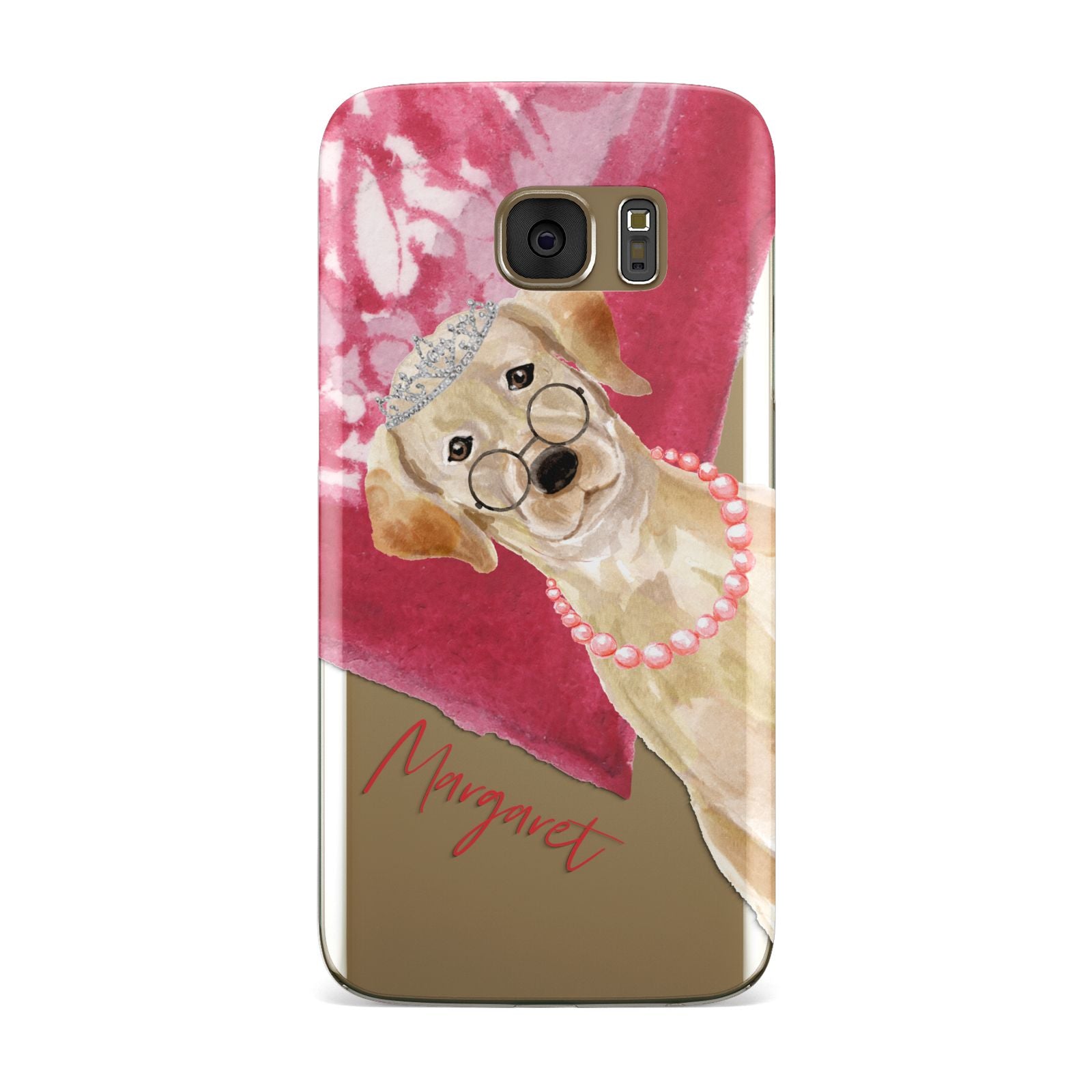 Personalised Golden Labrador Samsung Galaxy Case