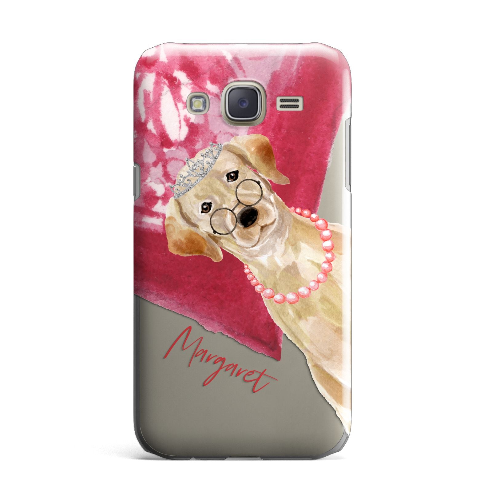 Personalised Golden Labrador Samsung Galaxy J7 Case