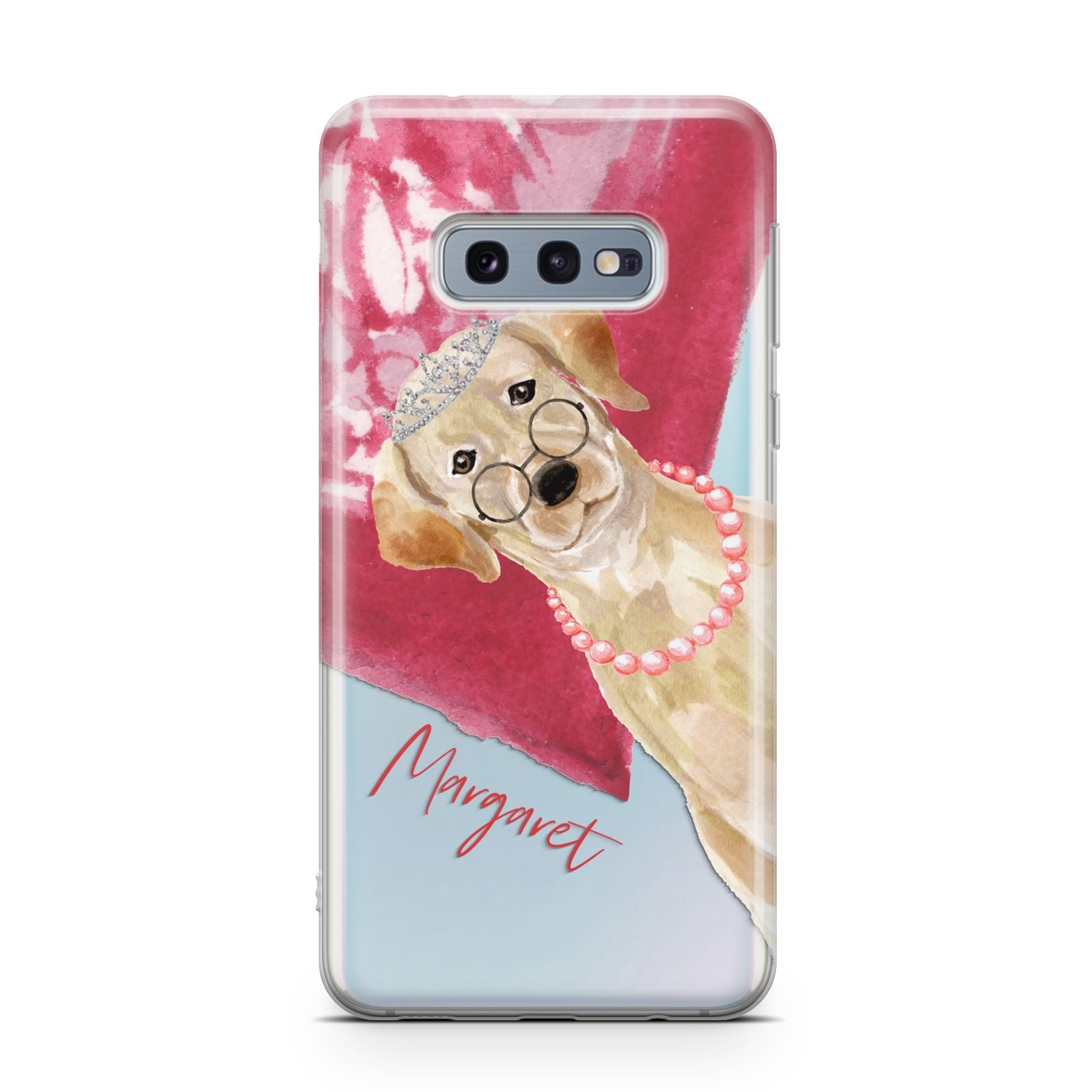 Personalised Golden Labrador Samsung Galaxy S10E Case