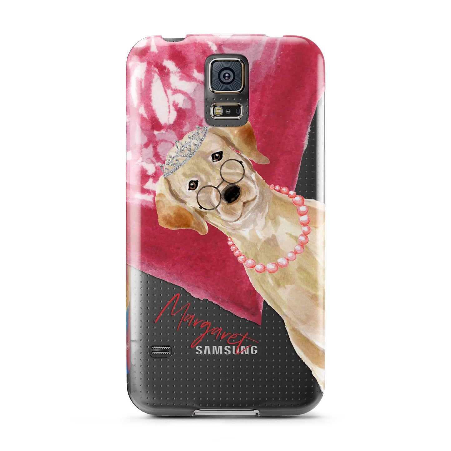 Personalised Golden Labrador Samsung Galaxy S5 Case