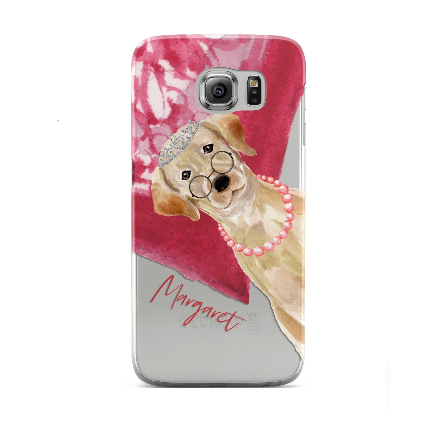 Personalised Golden Labrador Samsung Galaxy S6 Case