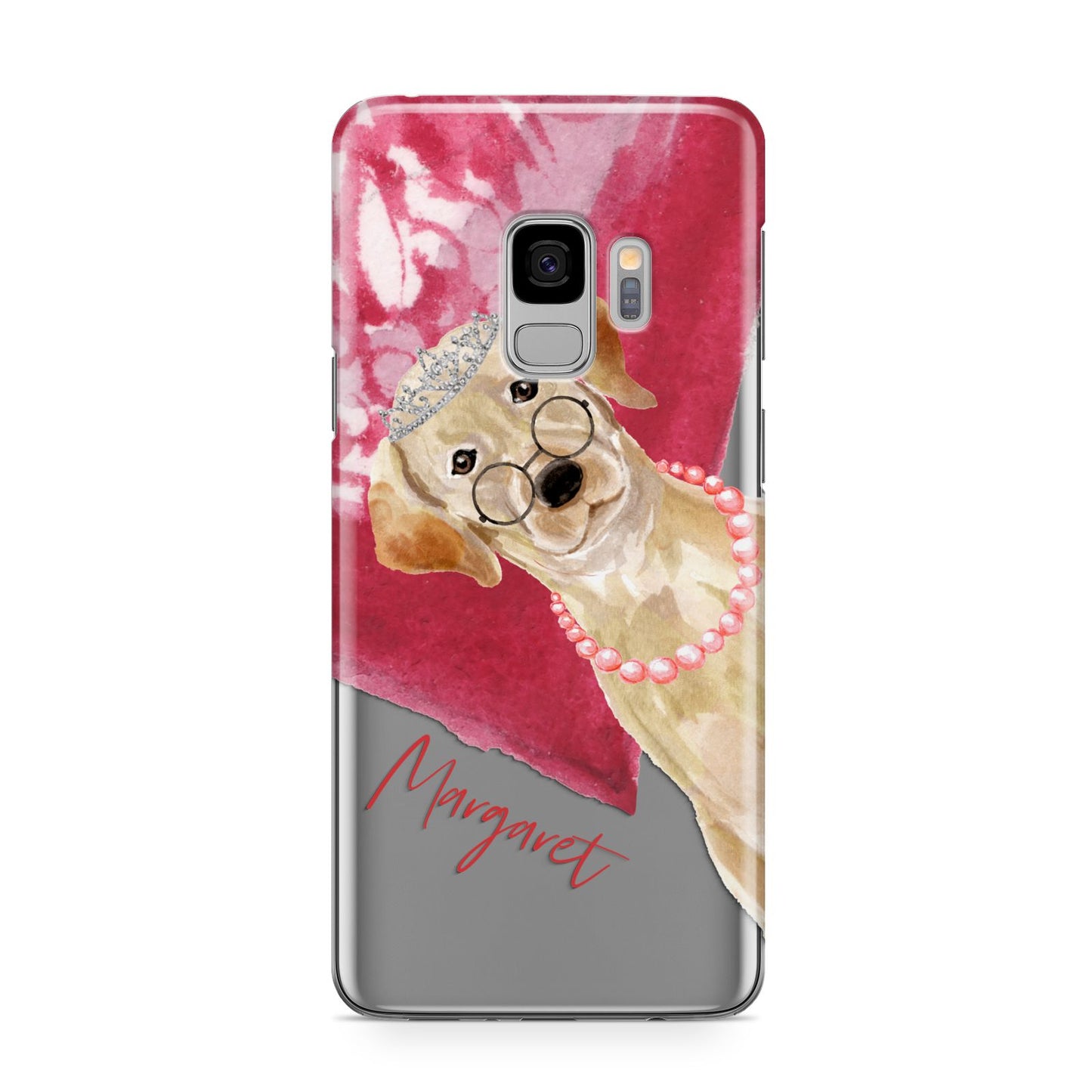 Personalised Golden Labrador Samsung Galaxy S9 Case