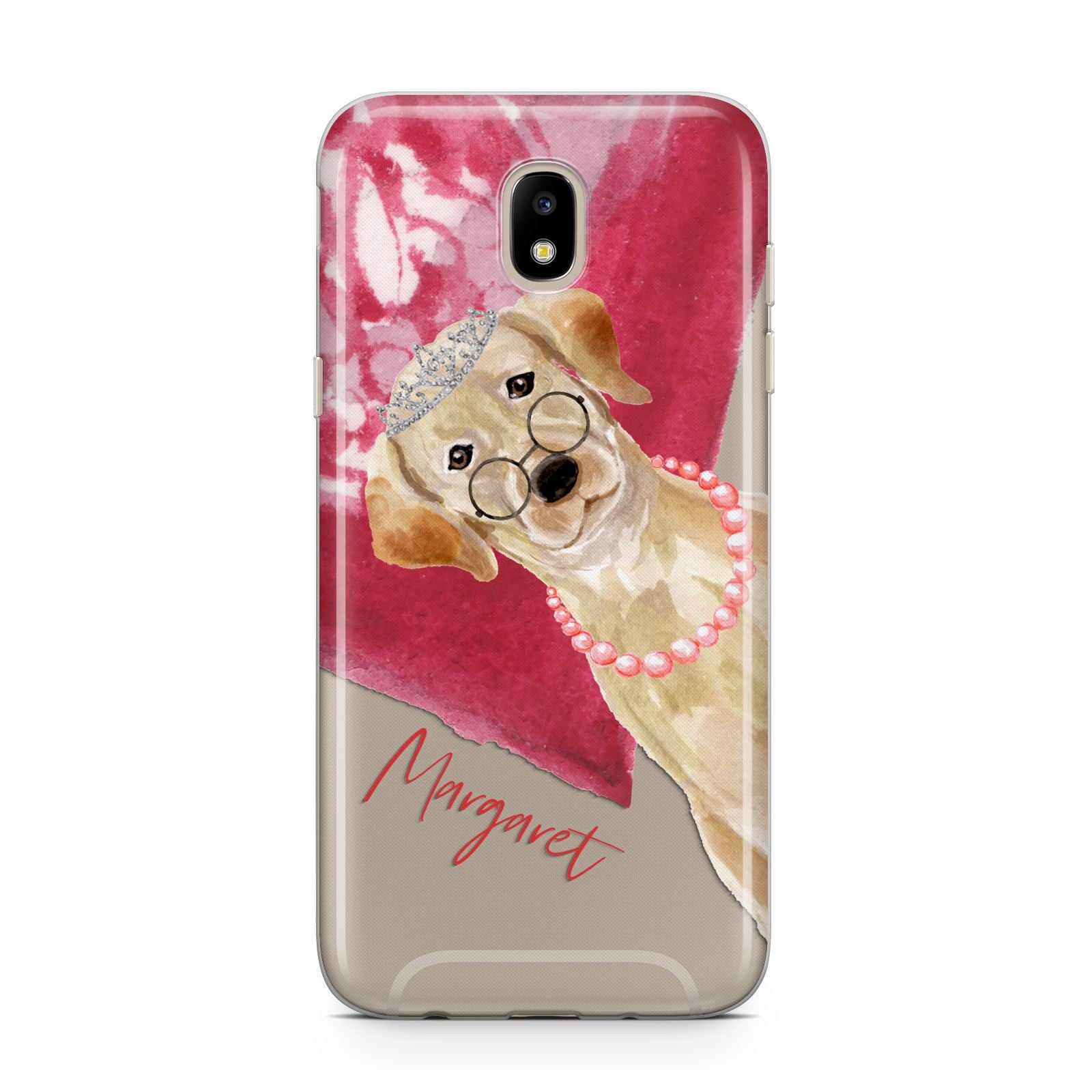 Personalised Golden Labrador Samsung J5 2017 Case