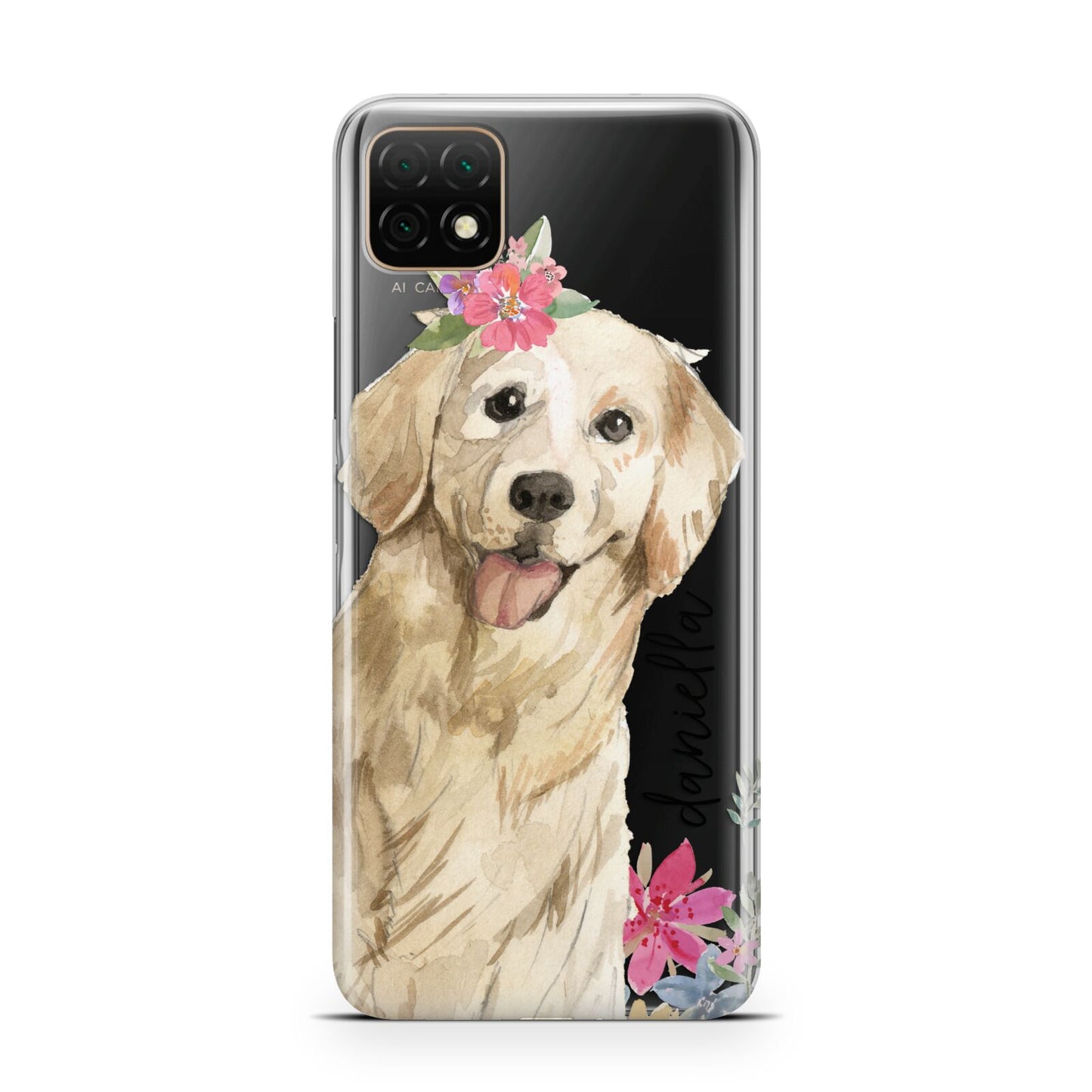 Personalised Golden Retriever Dog Huawei Enjoy 20 Phone Case