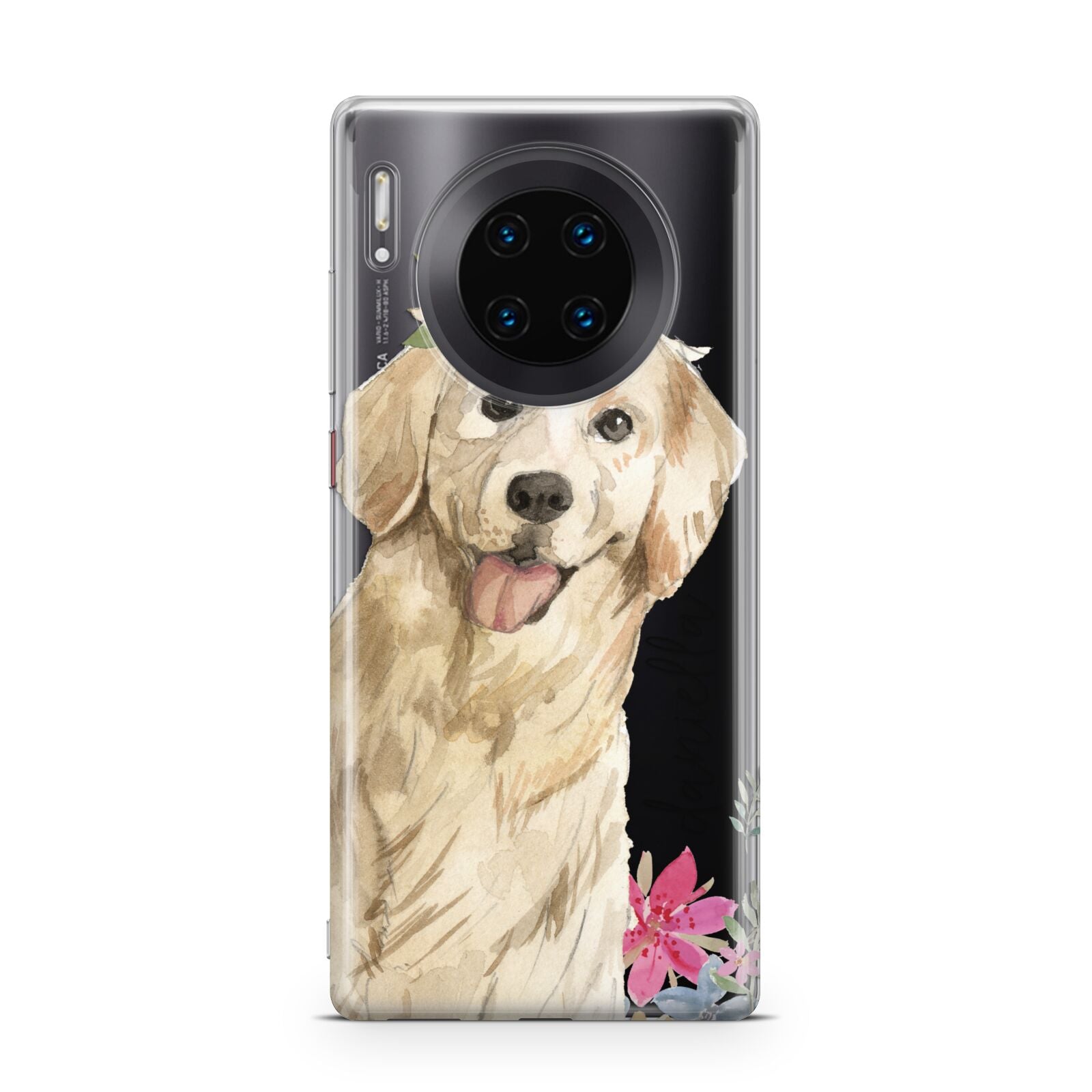 Personalised Golden Retriever Dog Huawei Mate 30 Pro Phone Case