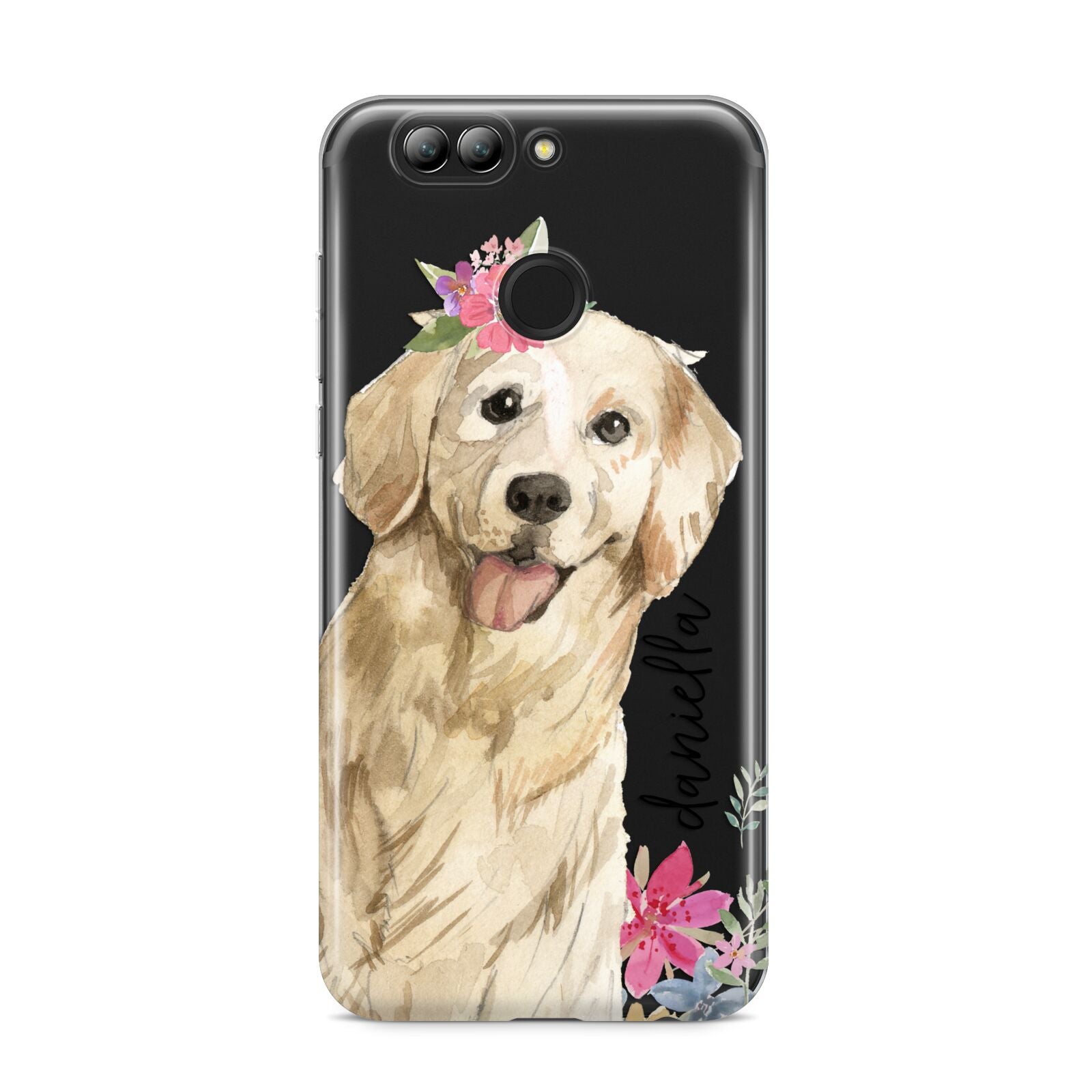 Personalised Golden Retriever Dog Huawei Nova 2s Phone Case