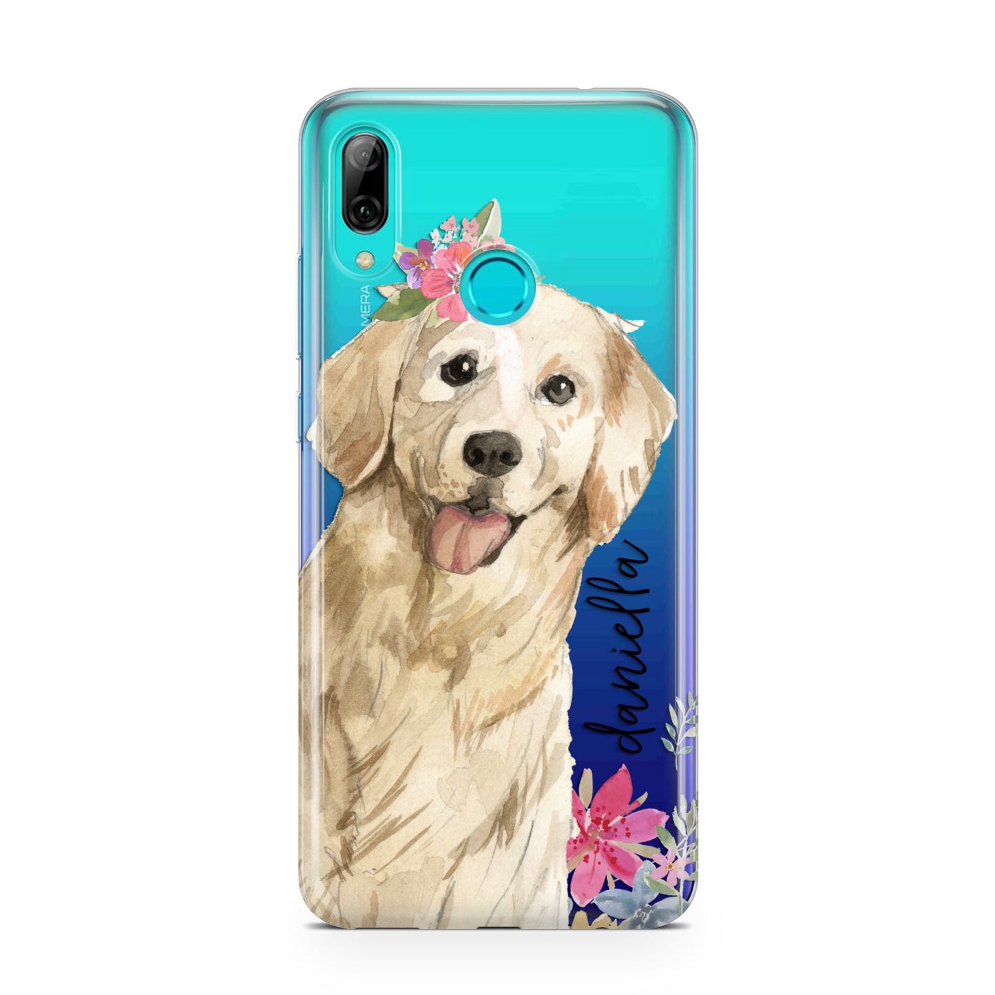 Personalised Golden Retriever Dog Huawei P Smart 2019 Case