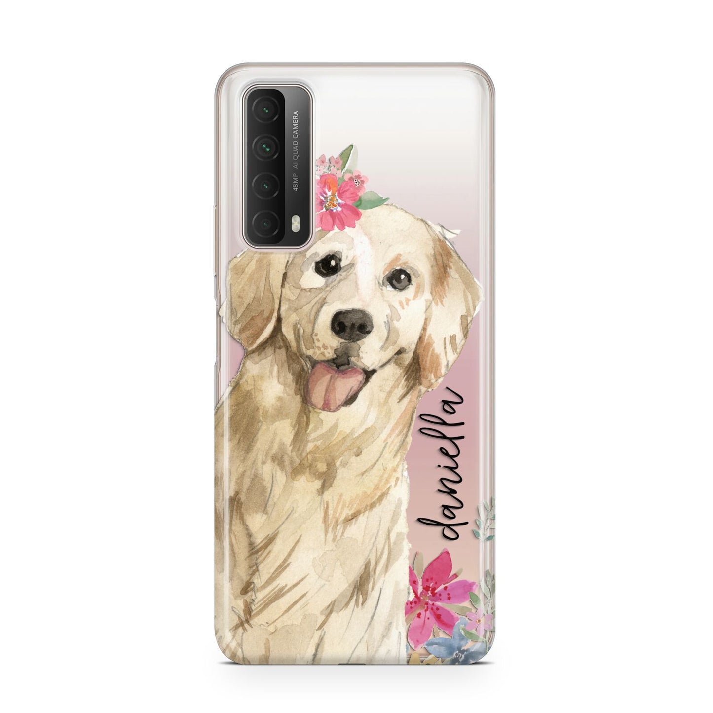 Personalised Golden Retriever Dog Huawei P Smart 2021