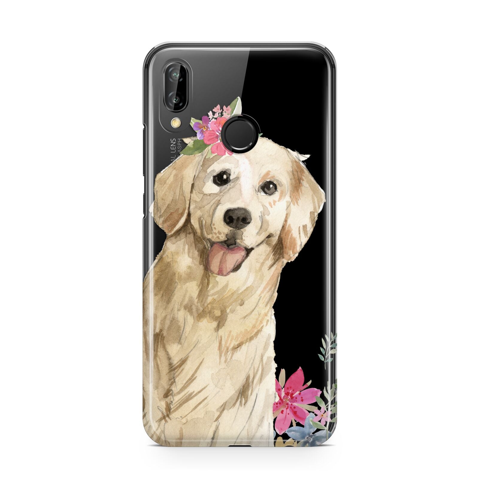 Personalised Golden Retriever Dog Huawei P20 Lite Phone Case