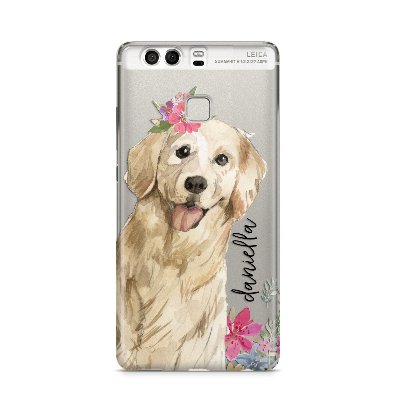 Personalised Golden Retriever Dog Huawei P9 Case