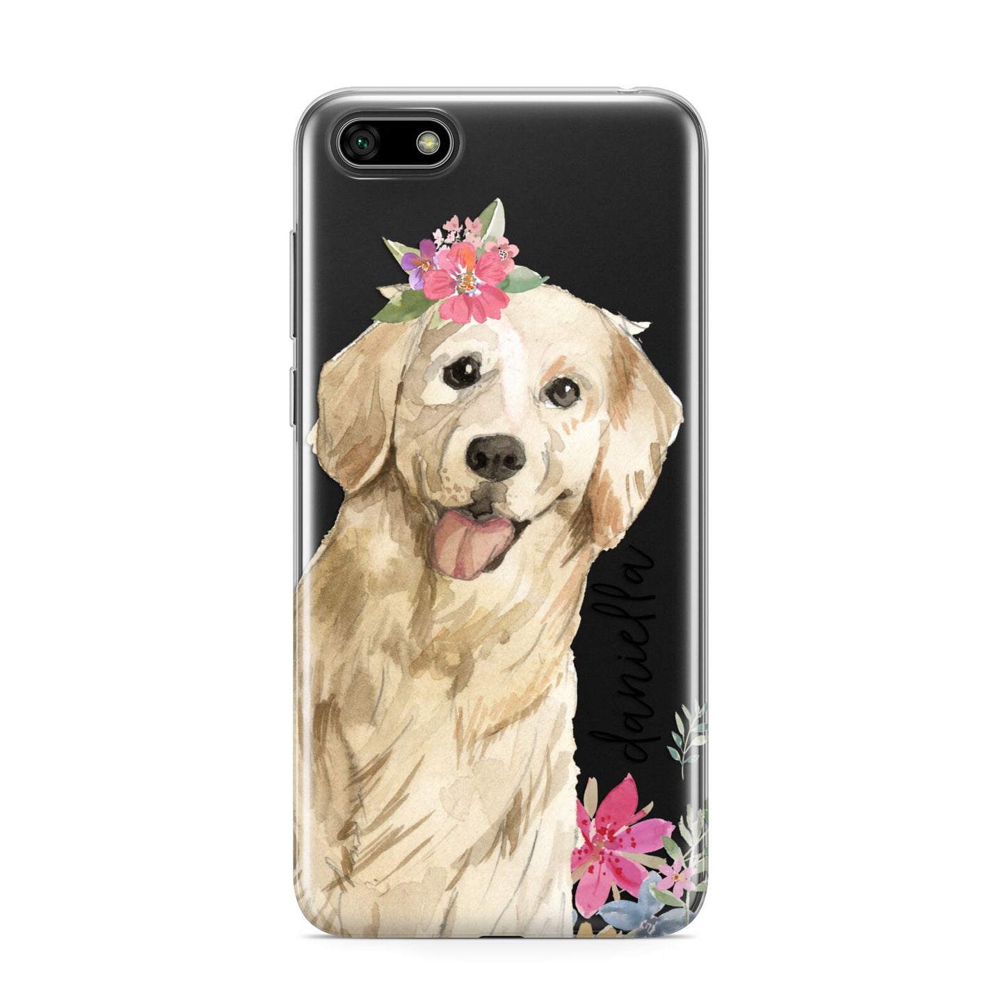 Personalised Golden Retriever Dog Huawei Y5 Prime 2018 Phone Case