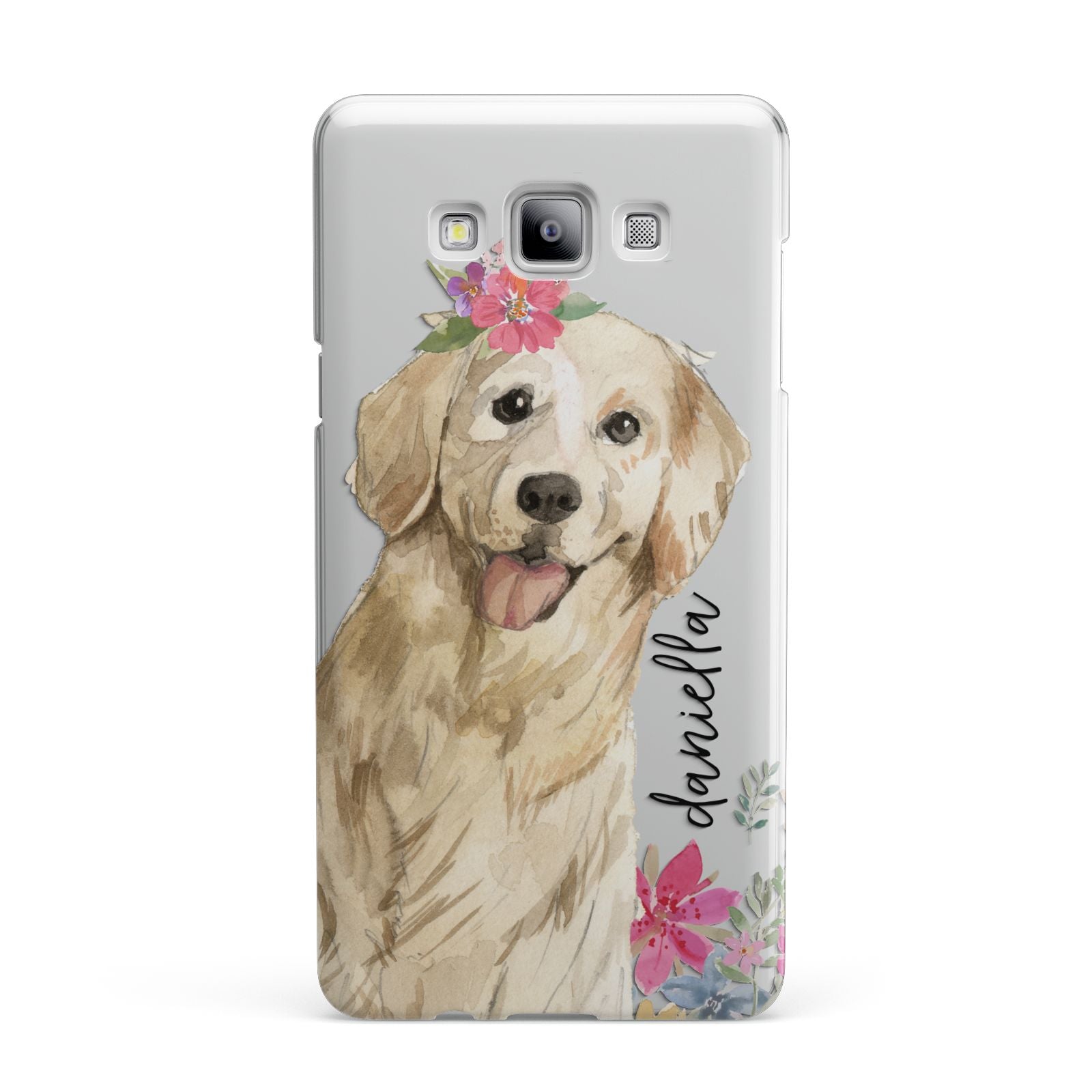 Personalised Golden Retriever Dog Samsung Galaxy A7 2015 Case