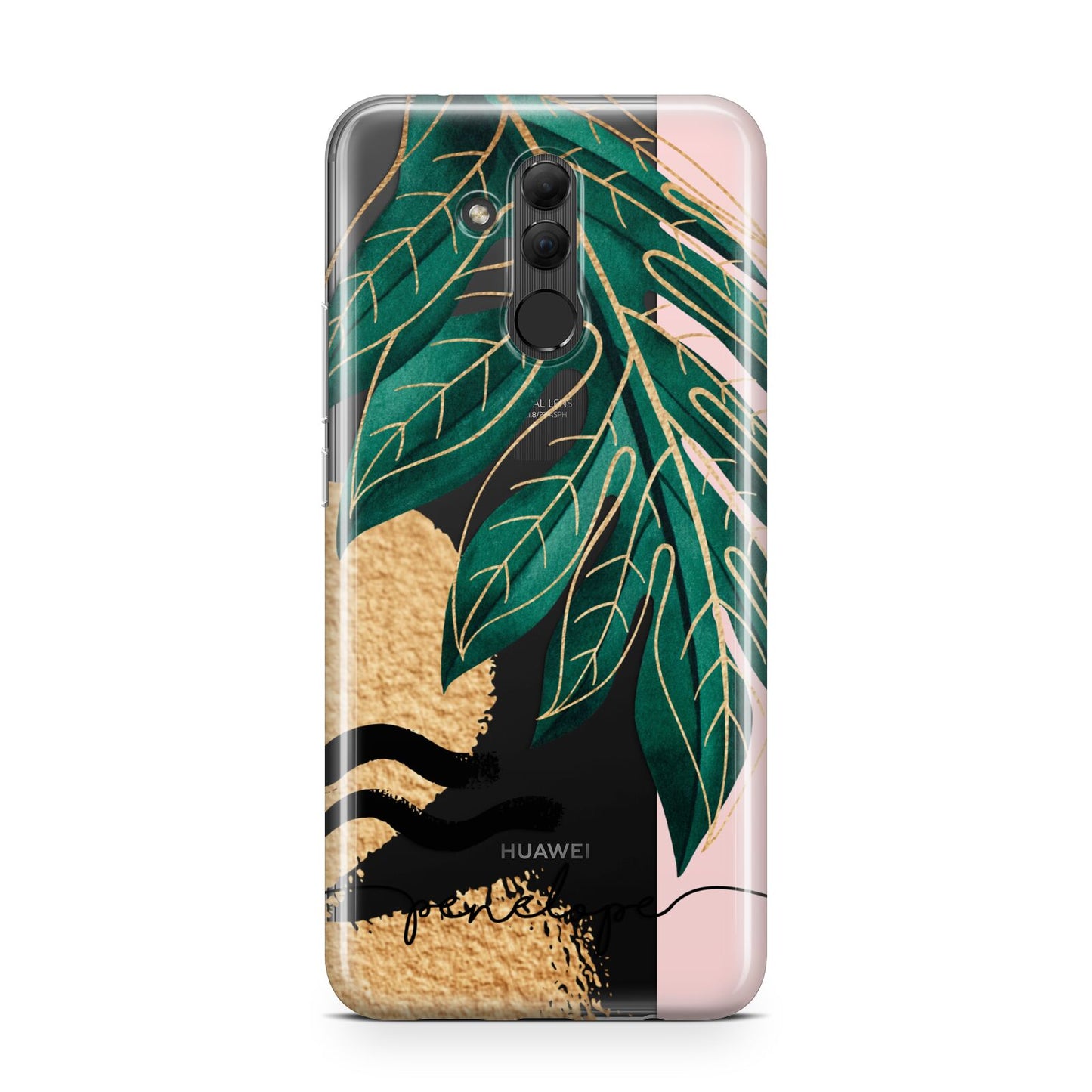 Personalised Golden Tropics Huawei Mate 20 Lite