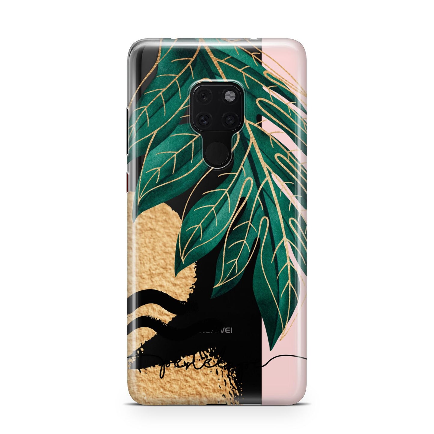 Personalised Golden Tropics Huawei Mate 20 Phone Case