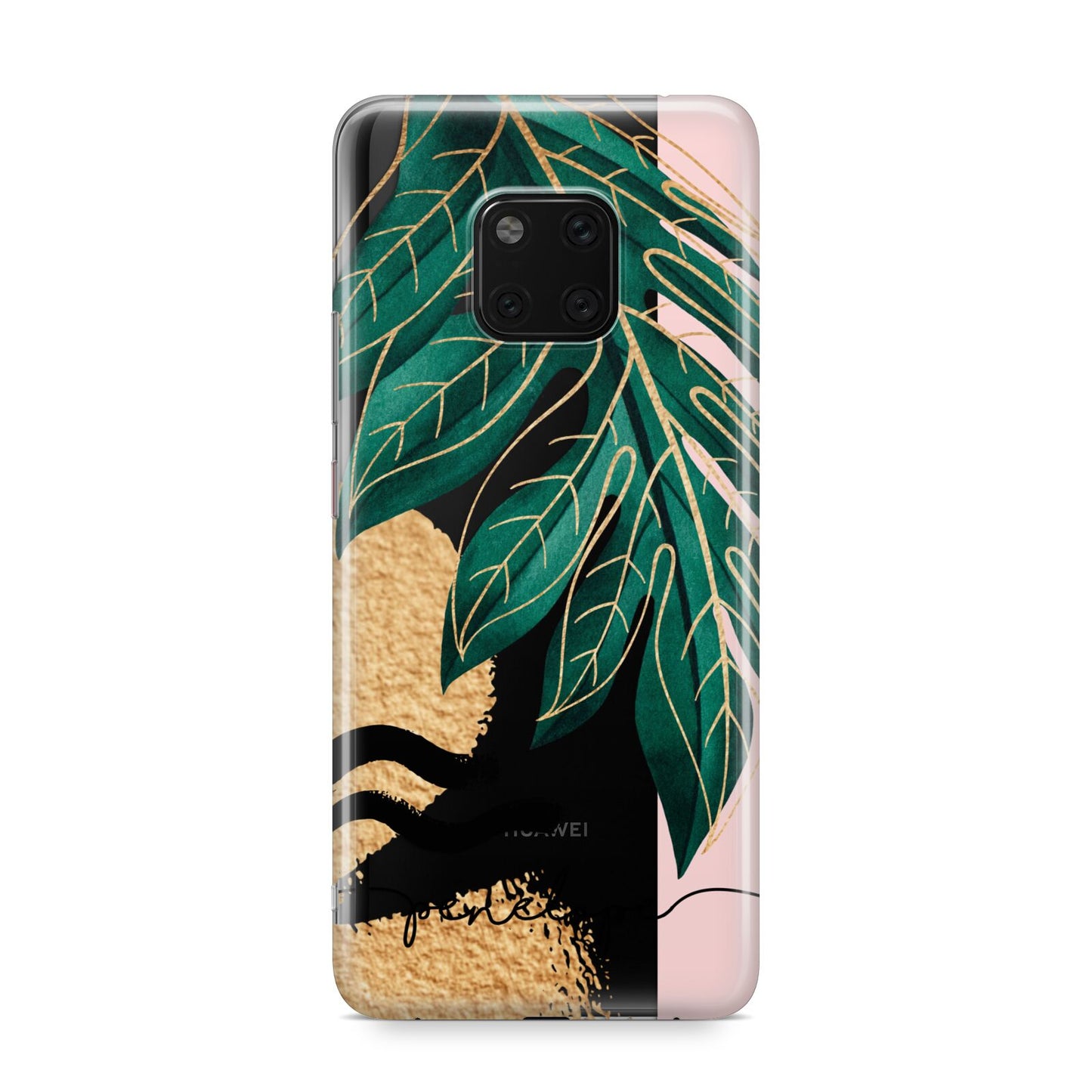 Personalised Golden Tropics Huawei Mate 20 Pro Phone Case