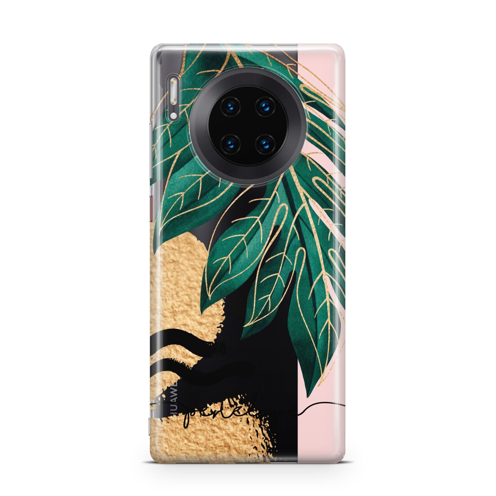 Personalised Golden Tropics Huawei Mate 30 Pro Phone Case