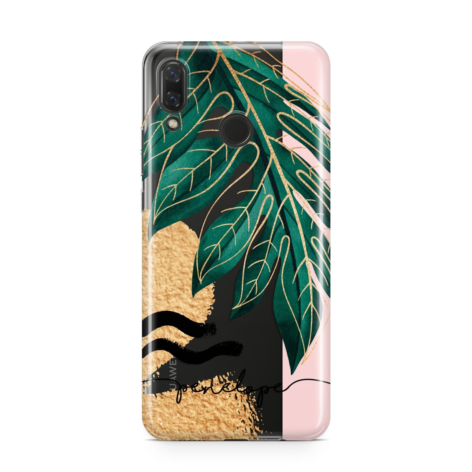 Personalised Golden Tropics Huawei Nova 3 Phone Case