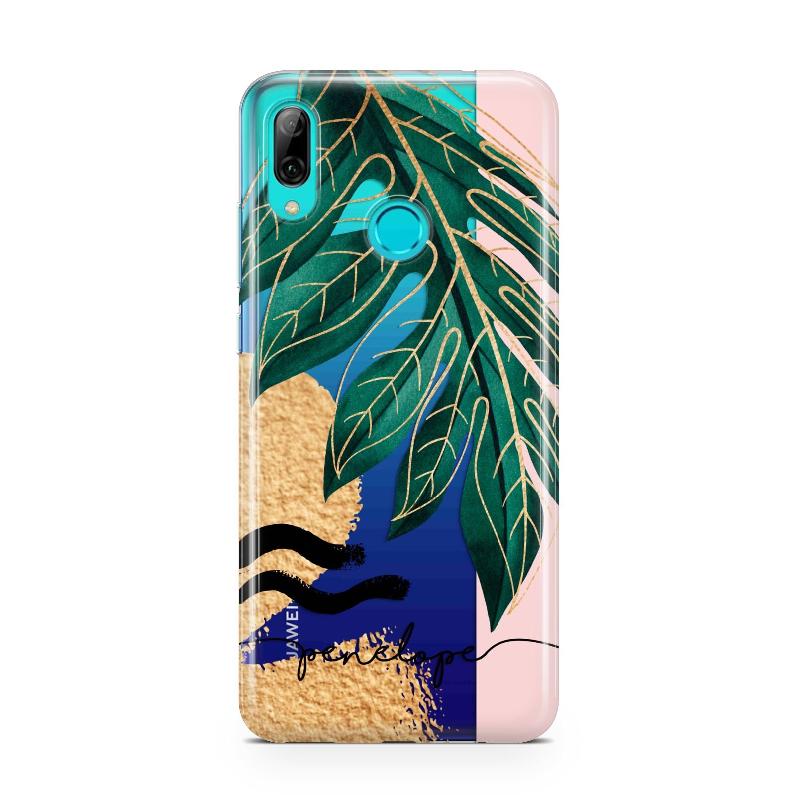 Personalised Golden Tropics Huawei P Smart 2019 Case