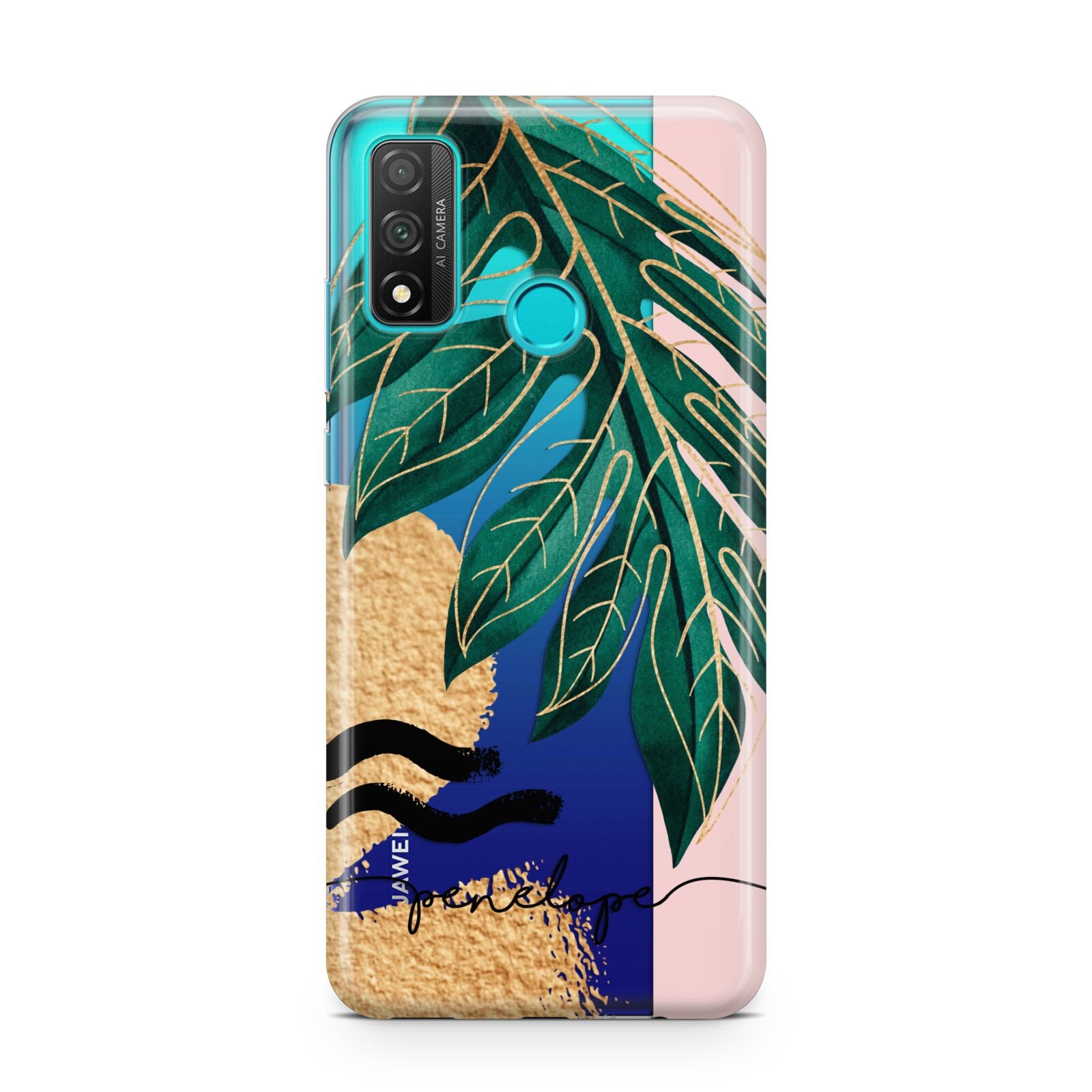 Personalised Golden Tropics Huawei P Smart 2020