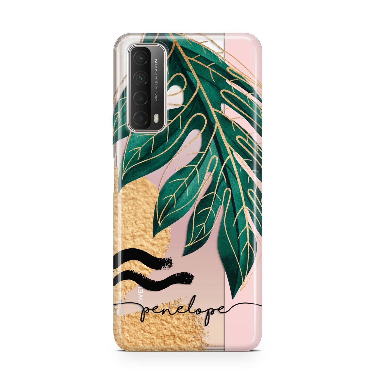 Personalised Golden Tropics Huawei P Smart 2021