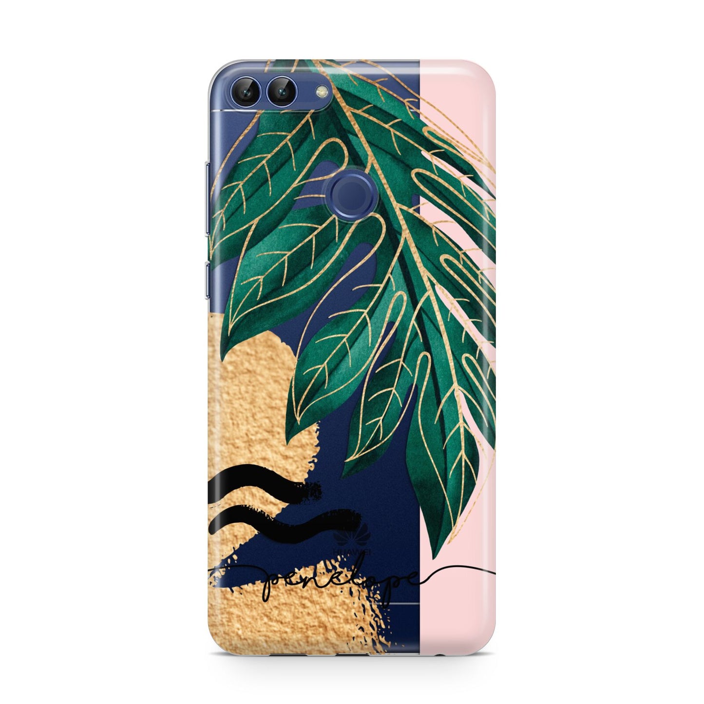 Personalised Golden Tropics Huawei P Smart Case