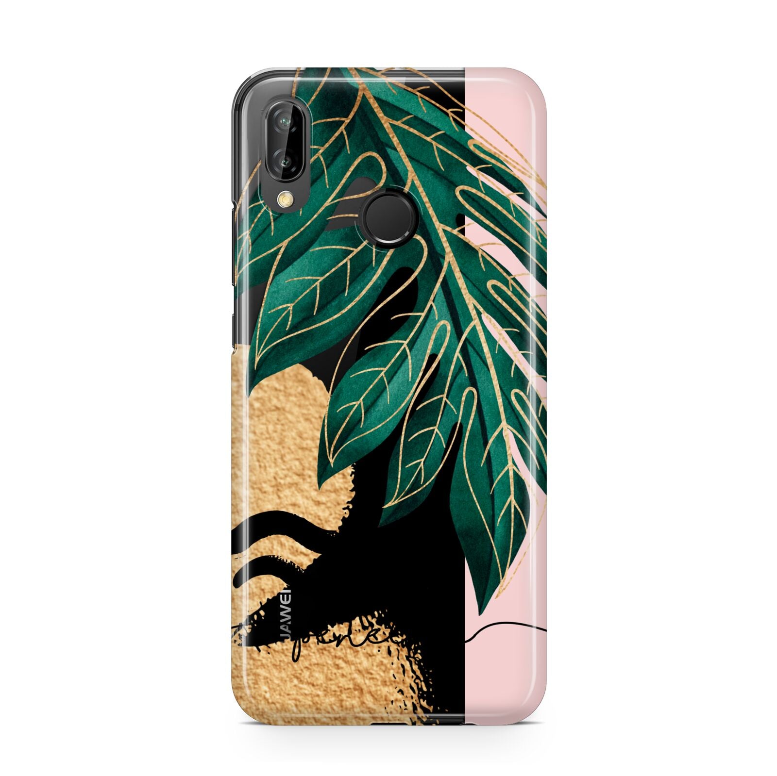 Personalised Golden Tropics Huawei P20 Lite Phone Case