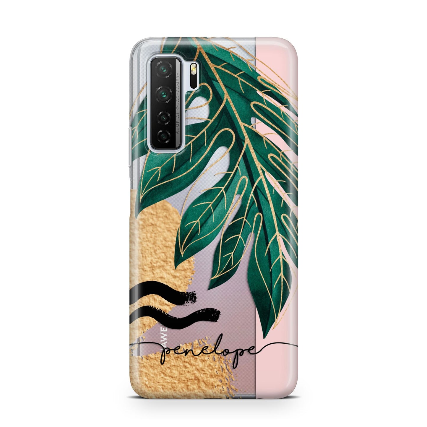 Personalised Golden Tropics Huawei P40 Lite 5G Phone Case