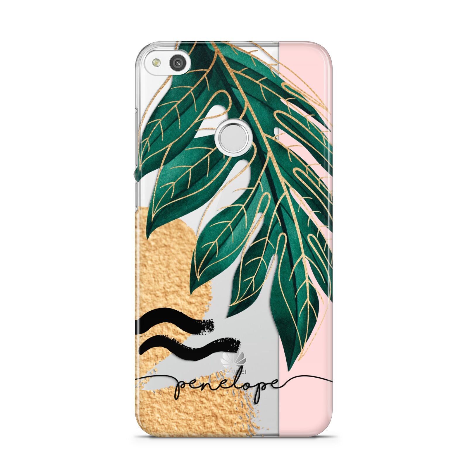 Personalised Golden Tropics Huawei P8 Lite Case