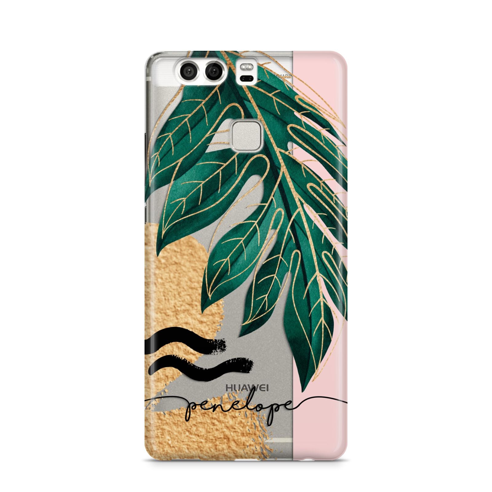 Personalised Golden Tropics Huawei P9 Case