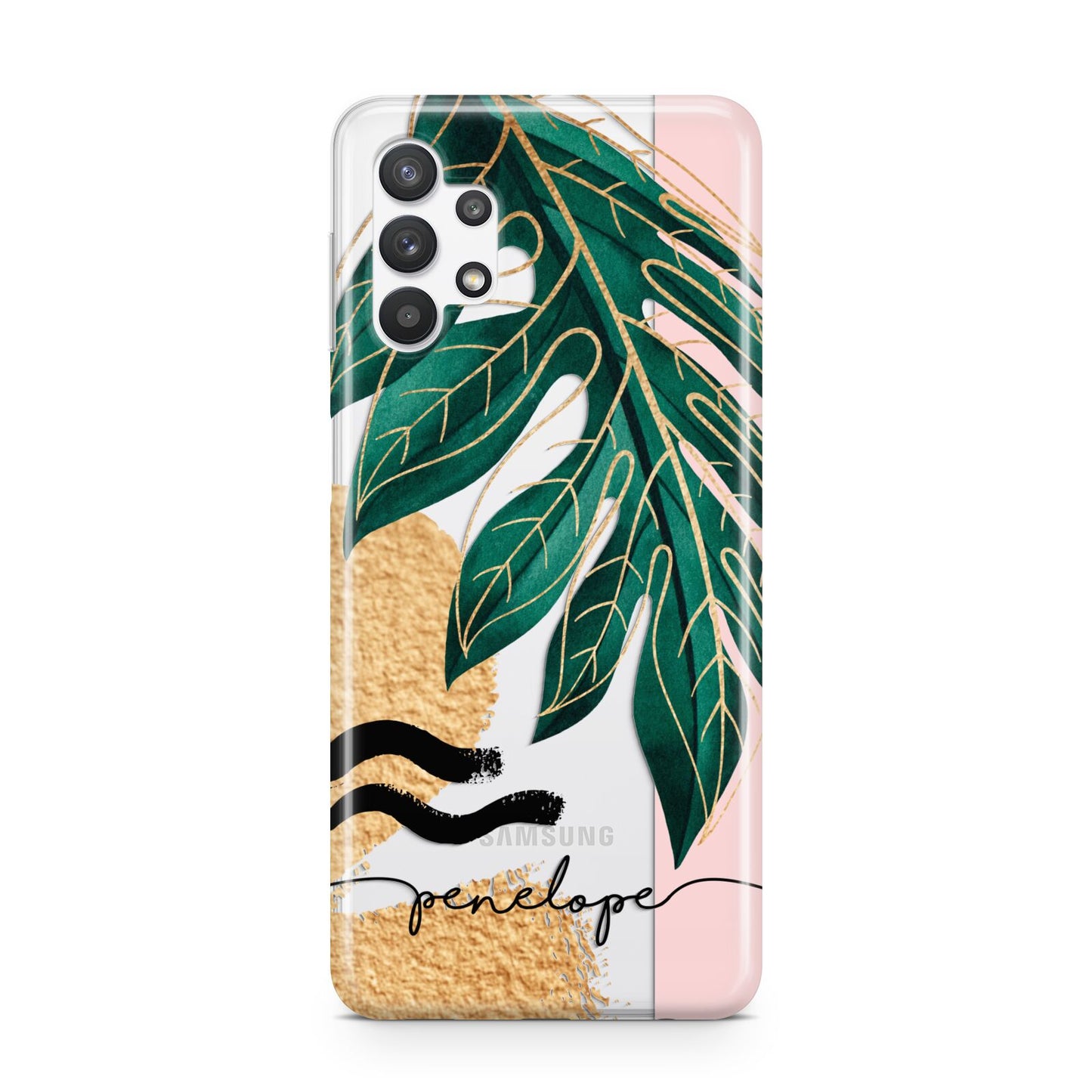 Personalised Golden Tropics Samsung A32 5G Case