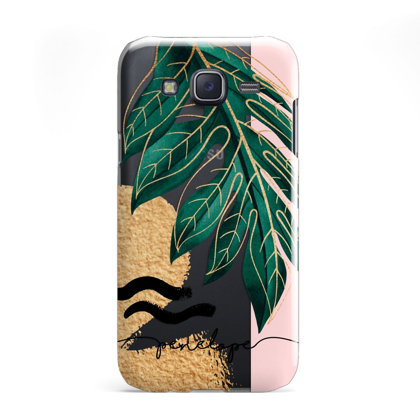 Personalised Golden Tropics Samsung Galaxy J5 Case