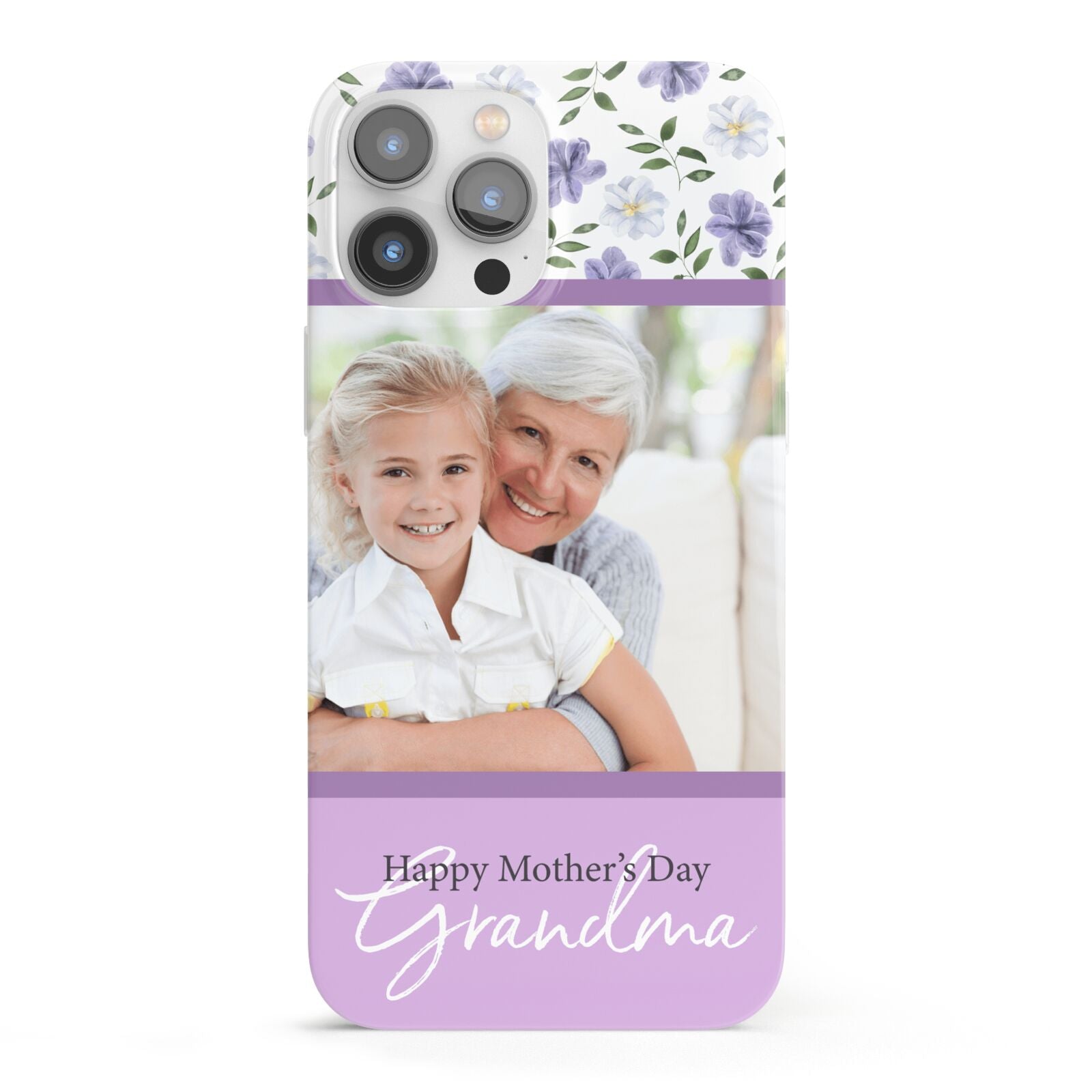 Personalised Grandma Mother s Day iPhone 13 Pro Max Full Wrap 3D Snap Case