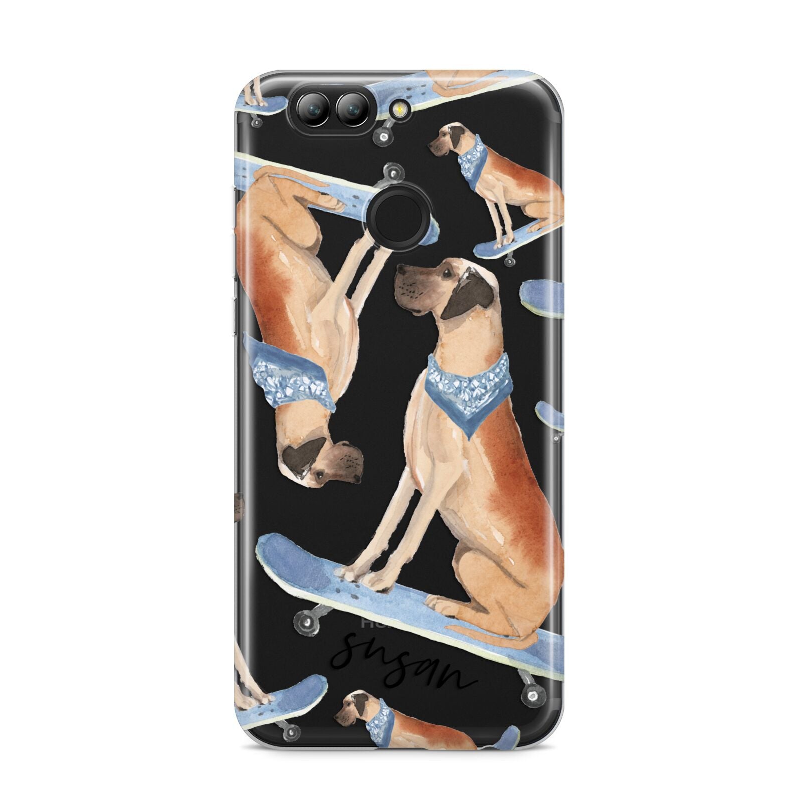 Personalised Great Dane Huawei Nova 2s Phone Case