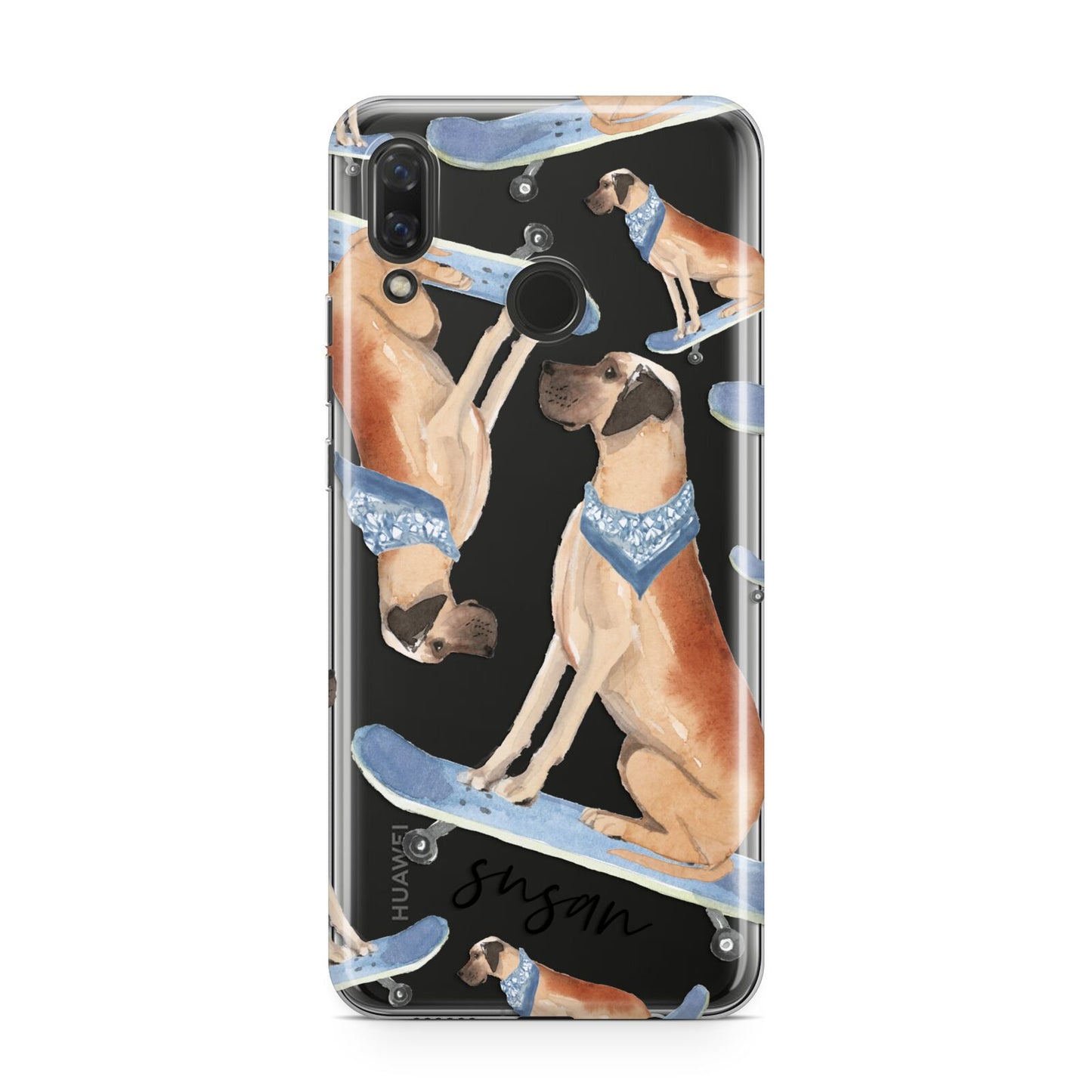 Personalised Great Dane Huawei Nova 3 Phone Case