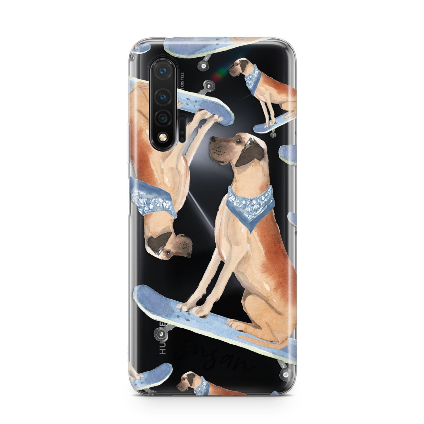 Personalised Great Dane Huawei Nova 6 Phone Case