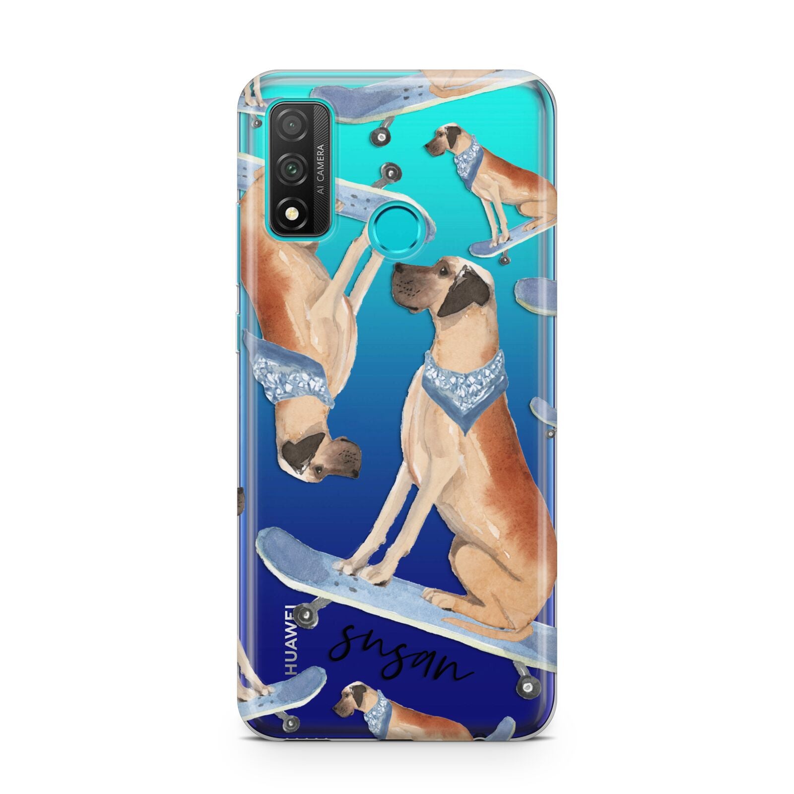 Personalised Great Dane Huawei P Smart 2020