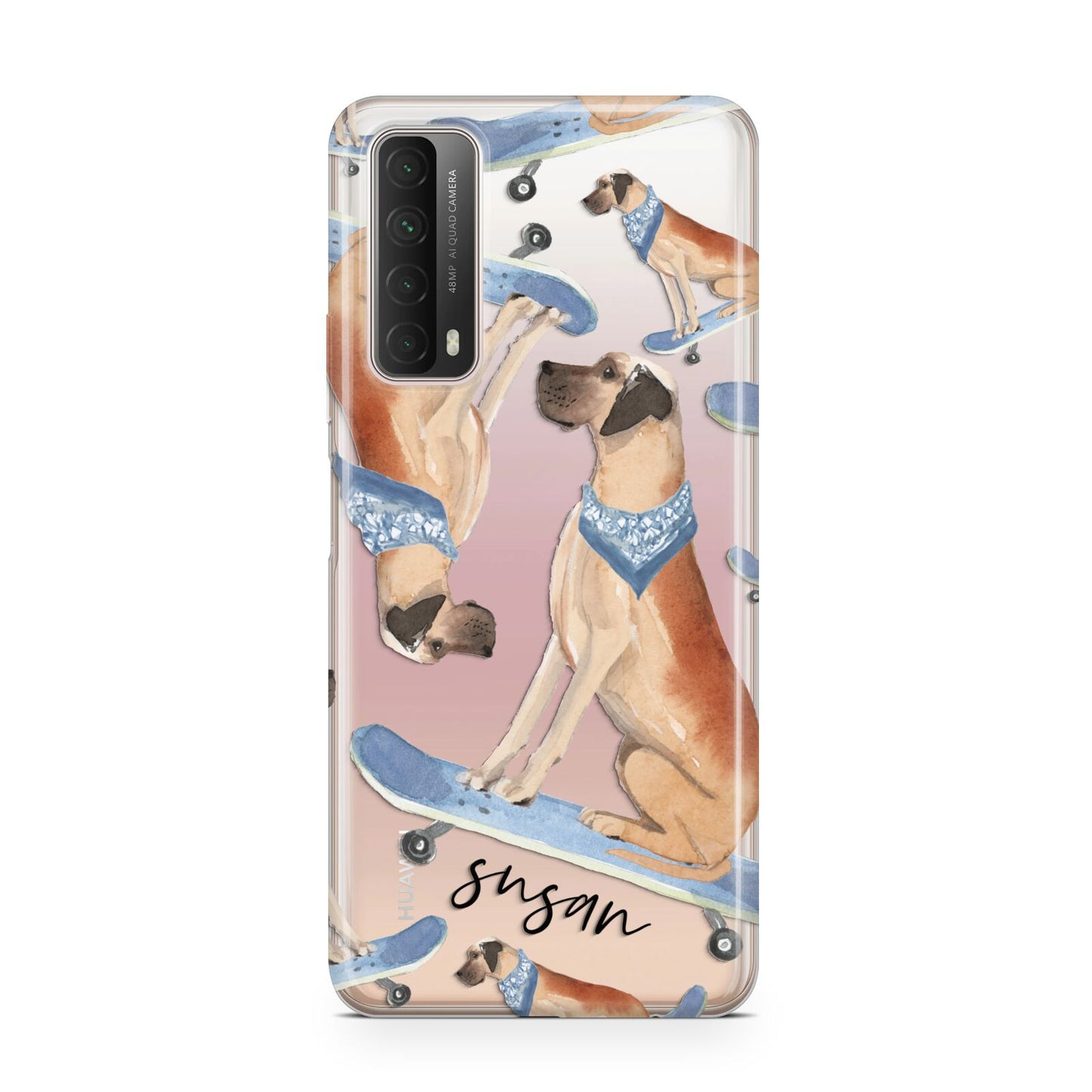 Personalised Great Dane Huawei P Smart 2021