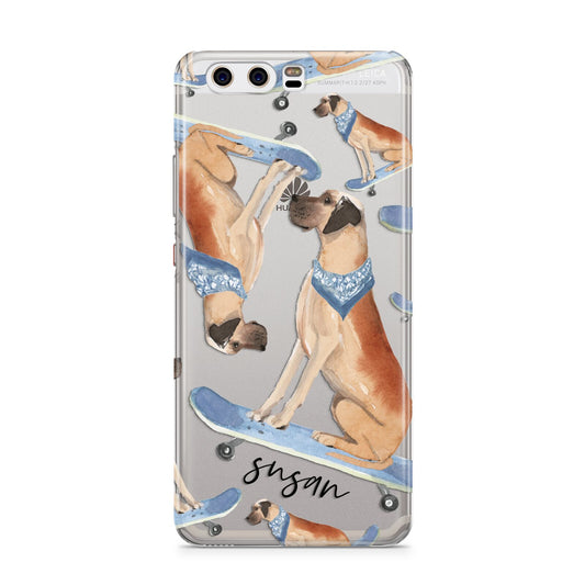 Personalised Great Dane Huawei P10 Phone Case