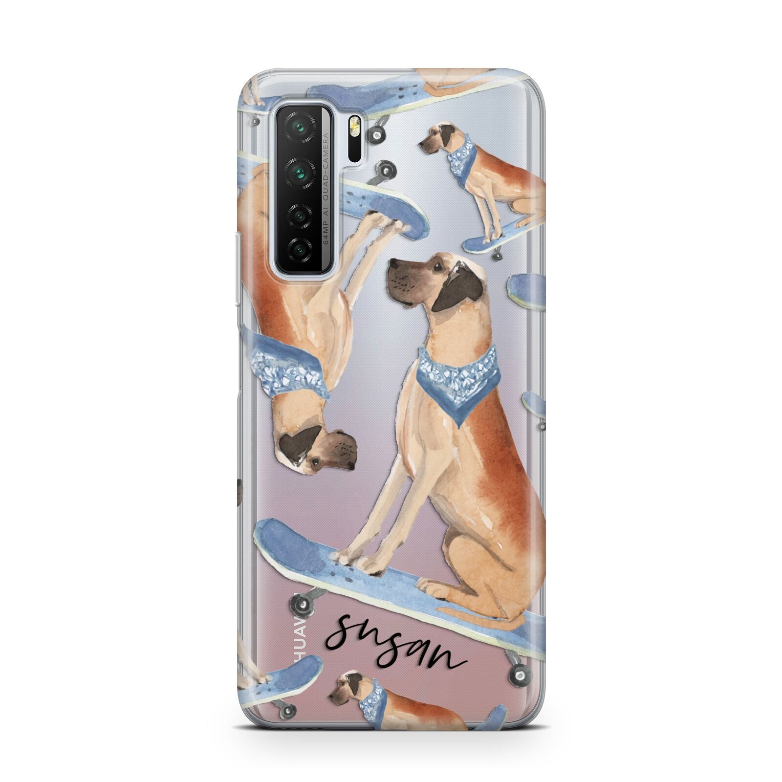 Personalised Great Dane Huawei P40 Lite 5G Phone Case